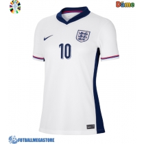 Fotballdrakt Dame England Jude Bellingham #10 Hjemmedrakt EM 2024 Kortermet